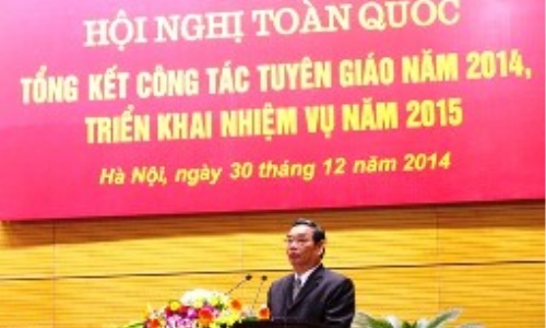 Hội nghị báo chí toàn quốc tổng kết công tác năm 2014, triển khai nhiệm vụ năm 2015